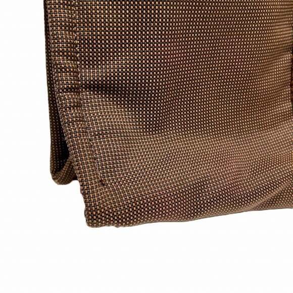 Hermes Clutch Bag Pouch MM Air Line Canvas Nylon